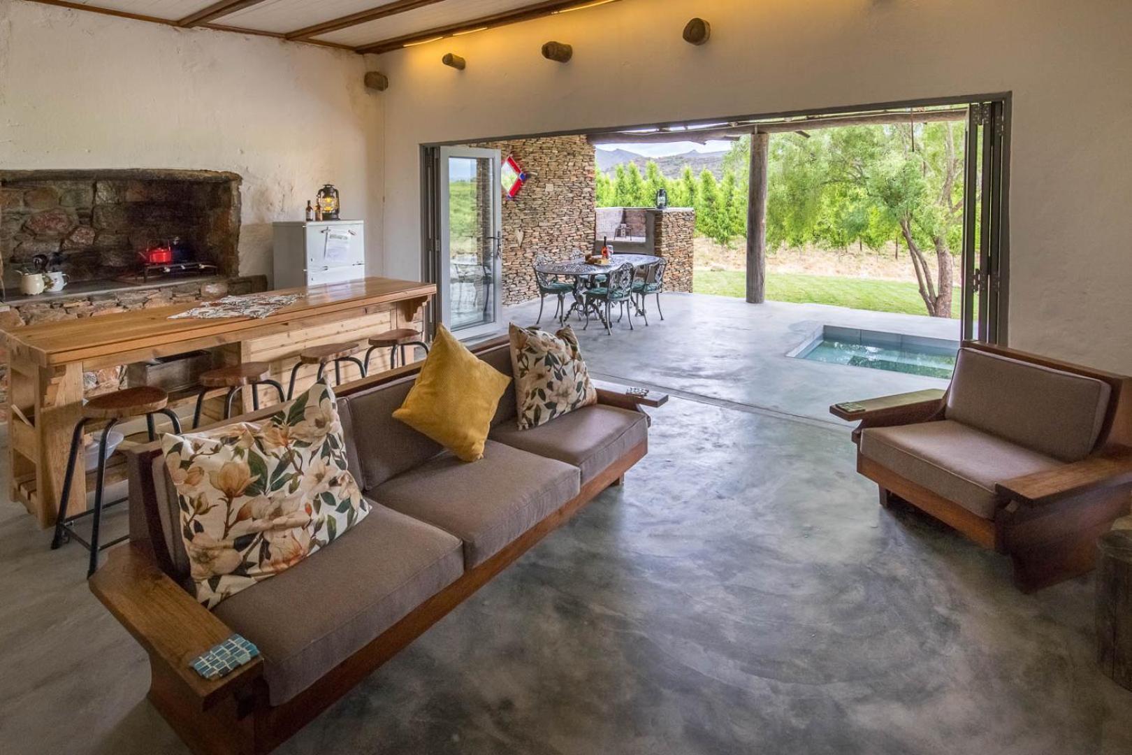 Lank-Gewag Farm Cottage With Private Hottub Montagu Bagian luar foto